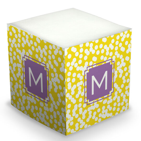 Holepunch Sticky Memo Cube